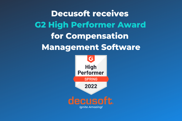 Decusoft is a G2 Award winner for Compensation Management