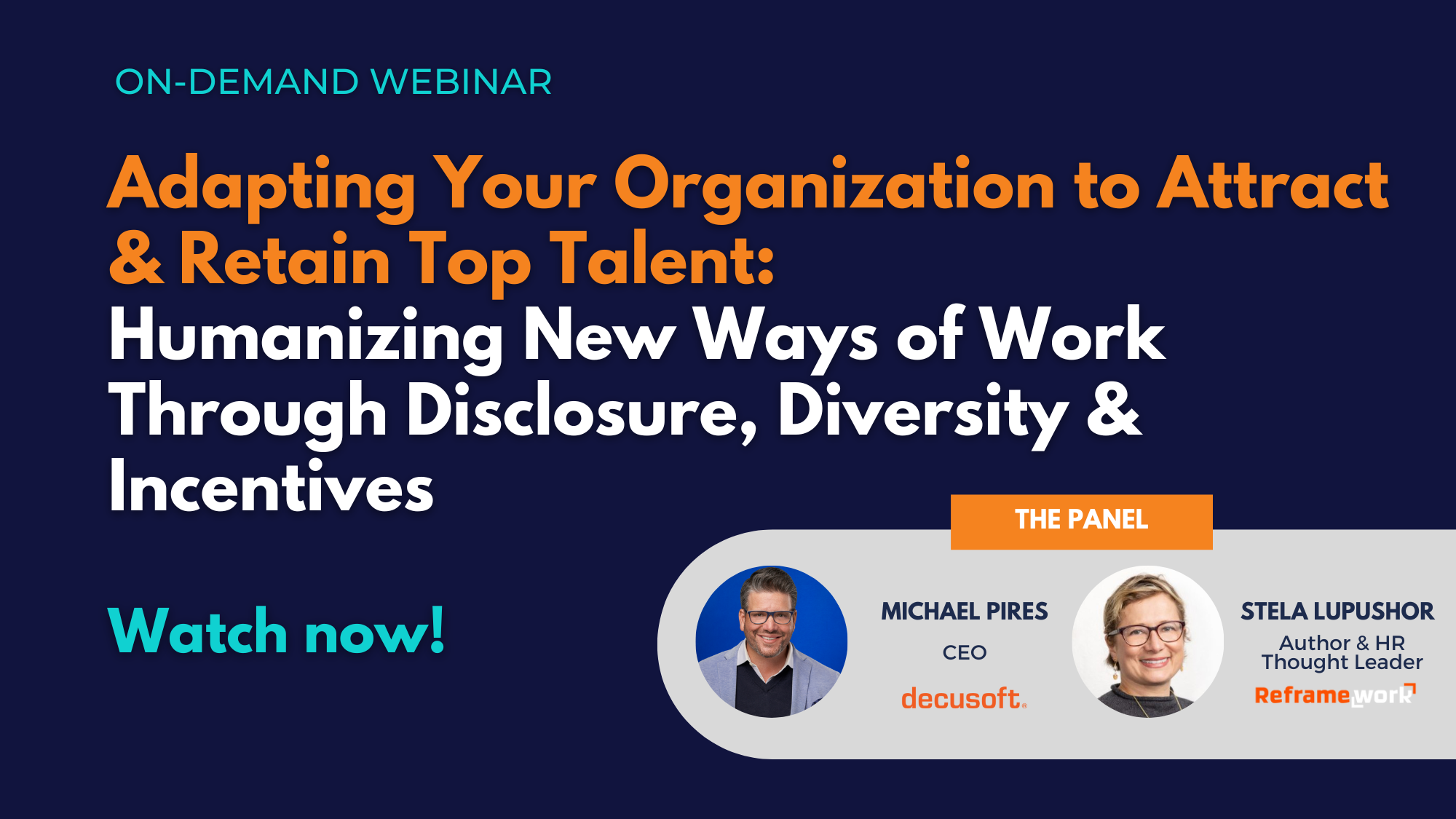 Adapting to Retain Top Talent Webinar | Decusoft