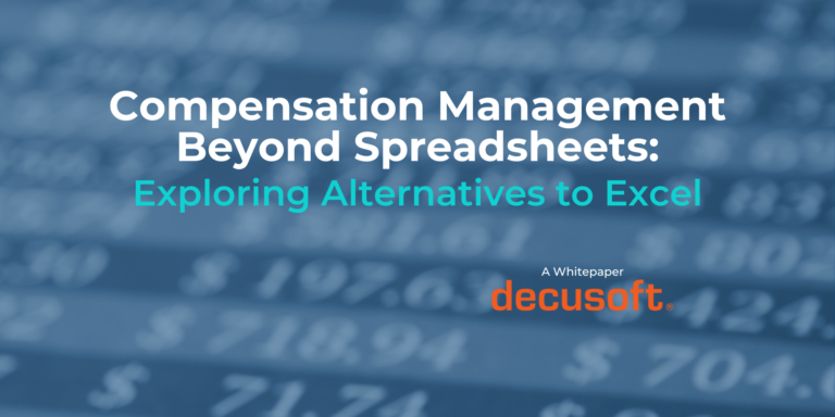 Compensation Management is not for Spreadsheets